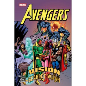 Avengers Vision y Scarlet Witch - Tapa Dura
